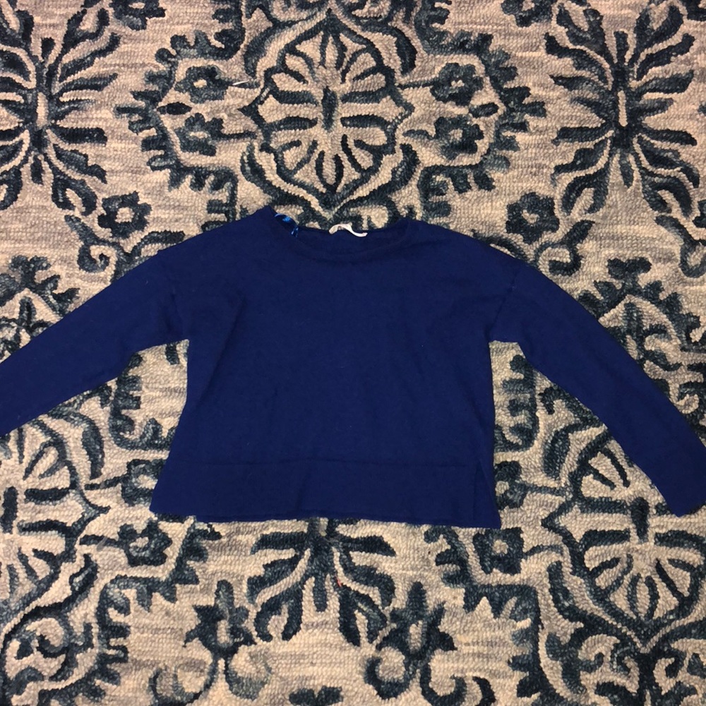 Blue sweater